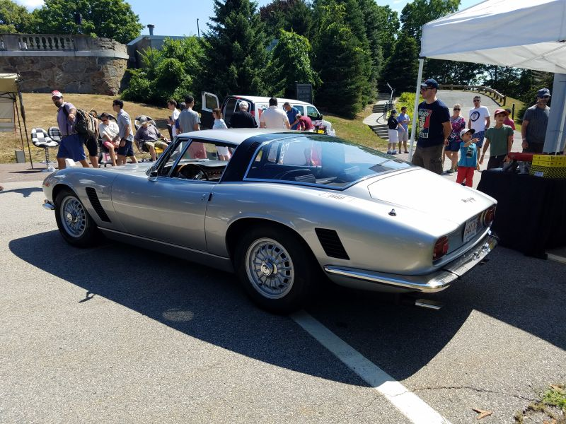 Illustration for article titled The Iso Grifo 427 (the best kind of hybrid)